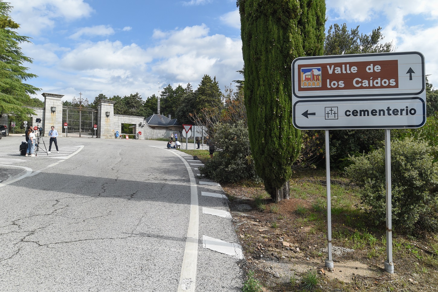 Entrada al Valle de Cuelgamuros. EUROPA PRESS/Gustavo Valiente