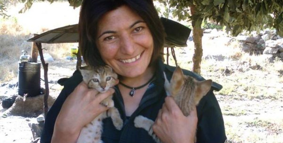 La partisana kurda-iraní Zeinab Jalalian