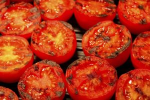 Receta tomates asados. 