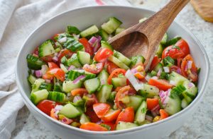 Ensalada de Jerusalén. 