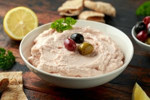 Taramasalata.