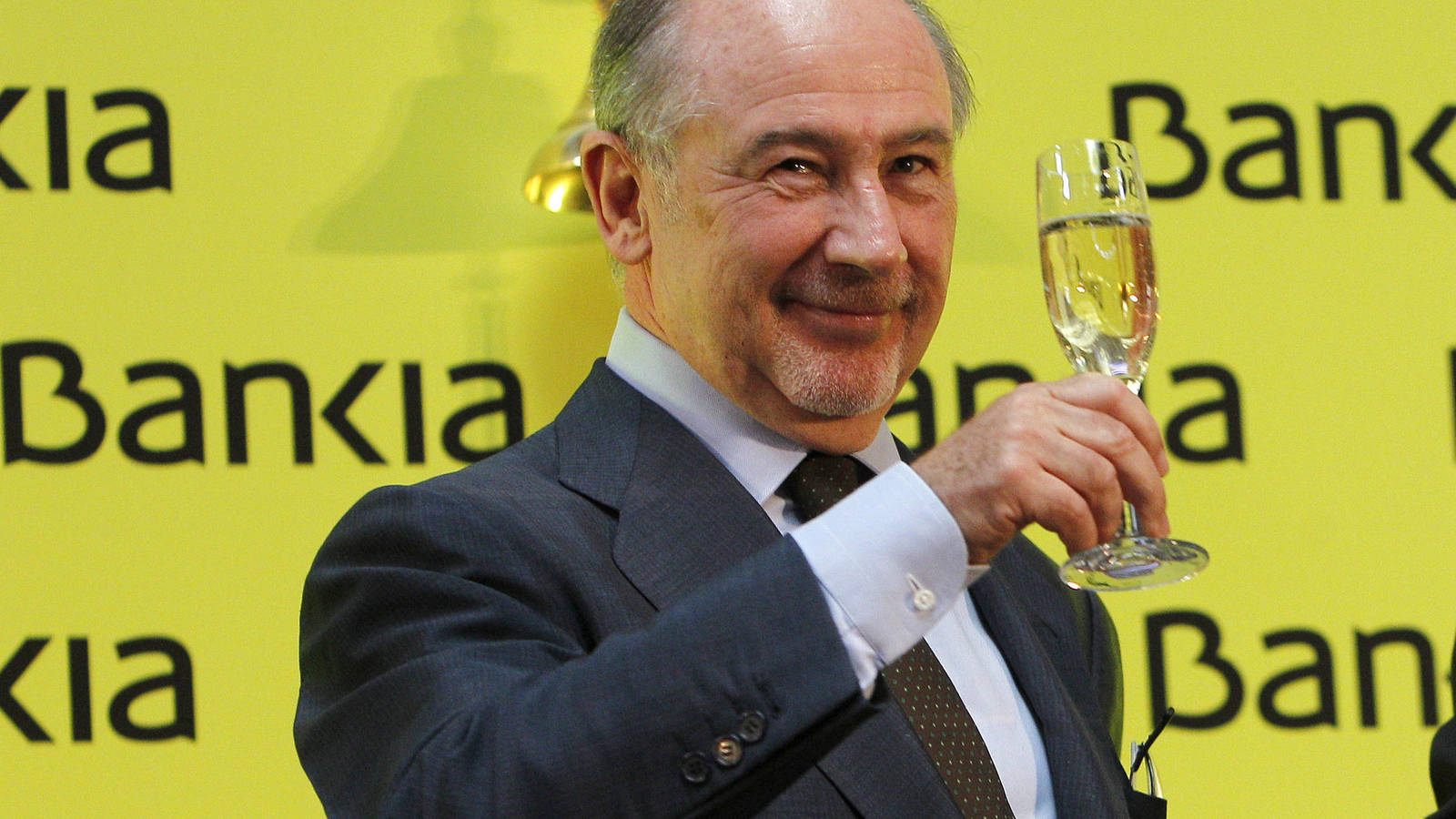 Rodrigo Rato, en la salida a bolsa de Bankia en julio de 2011. EFE