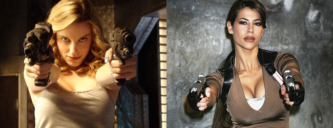 Lara Croft y Lorna