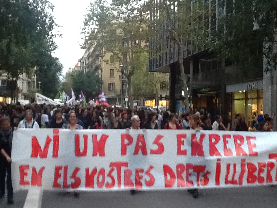 Barcelona: rosa de foc o cor de la república