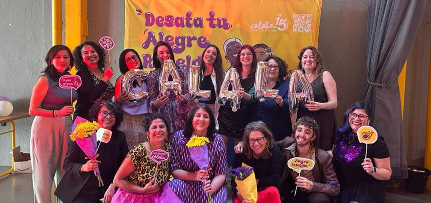 Una imatge de la celebració dels 15 anys de Calala Fondo de Mujeres.