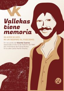 Vicente Cuervo, asesinado por la extrema derecha en 1980: otro crimen impune