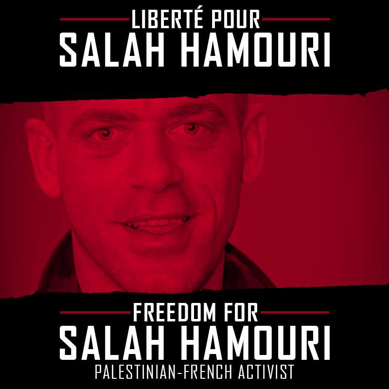 El abogado palestino-francés Salah Hamouri,