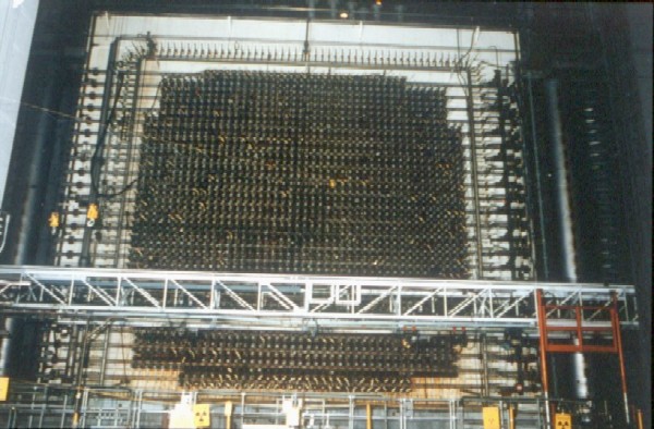 El reactor B de Hanford.