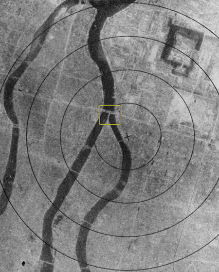 El centro urbano de Hiroshima aniquilado tras el ataque nuclear.