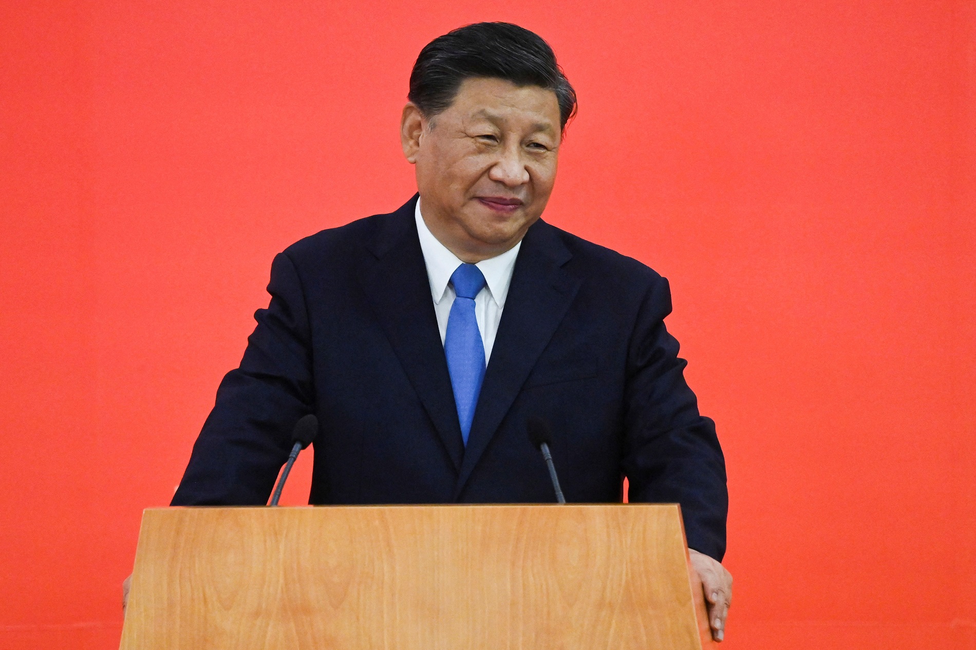 Le président chinois Xi Jinping à l’occasion du 25e anniversaire du retour de l’ancienne colonie britannique à la souveraineté chinoise / REUTERS
