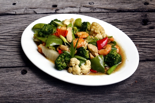 Receta de chop suey de verduras – Pato confinado