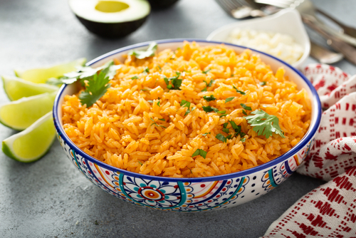 Receta de arroz rojo mexicano – Pato confinado